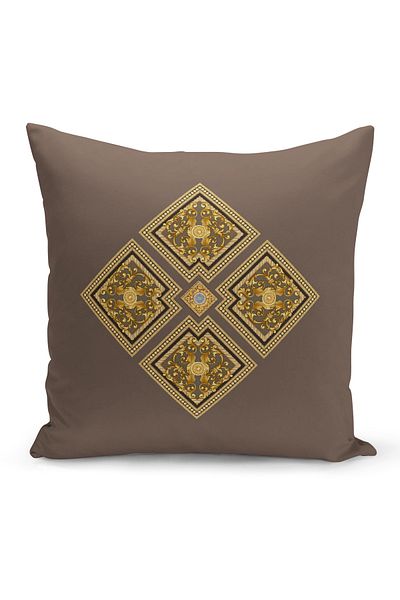Bertille Home Серия Ramadan Двустранна калъфка за възглавница с дигитален печат (калъфка за възглавница Ramadan)