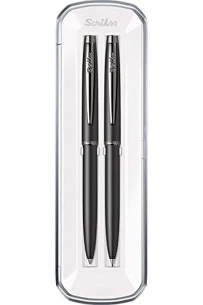 STOREMAX Lvnshop 108m Prestige - Ballpoint and Versatil Matte Black Pen Set Lv 224120