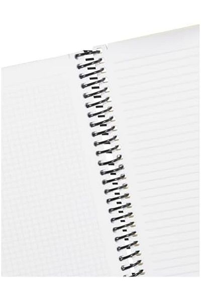 STOREMAX Ntwork Infinity Pastel Series, A4, 7 Subjects (5 Squares, 2 Lines) 210 Sheets Pp Cover Spiral D