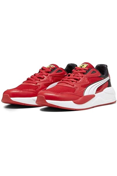 Puma 307827-02 Pantofi sport pentru bărbați X-Ray Ferrari Speed ​​ROȘU-ALB