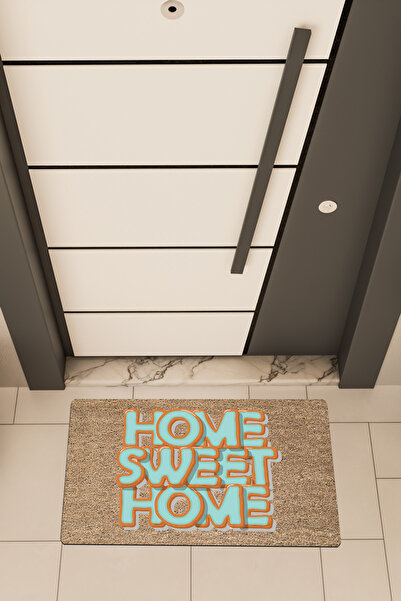 Dormot Home Υψηλής ποιότητας ψηφιακή εκτύπωση σε καφέ χρώμα, πολύχρωμο σχέδιο...