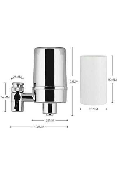 STOREMAX Ntwork Supply Kitchen Faucet Water Filter, Faucet Water Purifier Tap Water Purifier Chlorine a