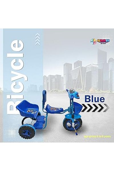ALBADER Tricycle for Kids With 2 Seat, Tricycle for Boys & Girls, 3 Wheels Bike, Trikes For Kids