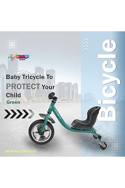 ALBADER Kids Balance Bike Kids Tricycles for 3-8 Years, Three Wheel Bike, Kids Balance Bicycle
