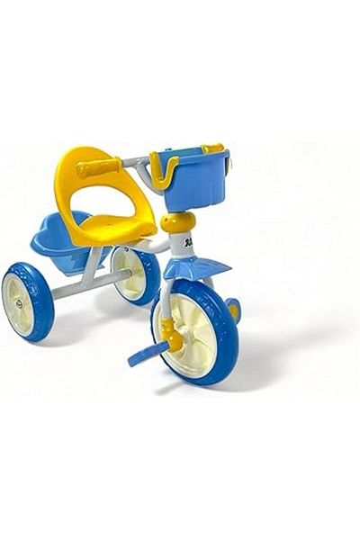 ALBADER Tricycle For Toddlers, Kids Trike For 2-6 Years with Doube Baskets, Kids Tricycle Rider