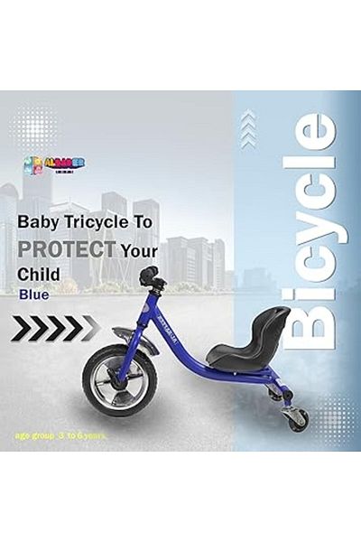 ALBADER Kids Balance Bike Kids Tricycles for 3-8 Years, Three Wheel Bike, Kids Balance Bicycle