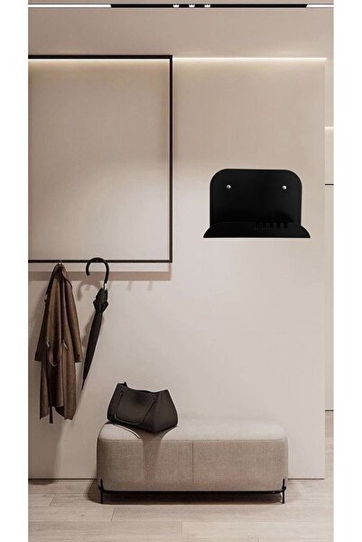 Decoramo Home Dekoratif Metal Anahtarlık Anahtar Askılığı Duvar Askılığı Antr...