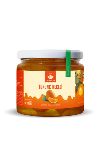 GURESSA Turunç Reçeli 400 Gr Doğal Ev Yapımı
