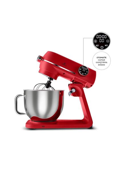 Karaca Multichef Dokunmatik Ekran 1800W 7 Litre 10 hız kademeli PREMİUM döküm Mikser