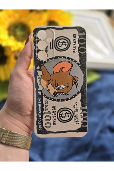 SUPER FRAME Samsung Galaxy A16 Uyumlu Baskılı Şeffaf Telefon Kılıfı