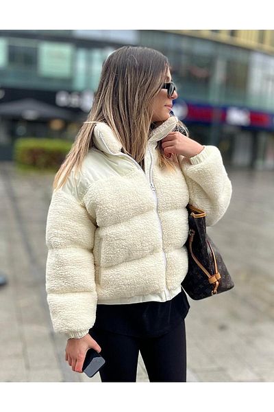 KINGAF WOMEN'S PLUSH COAT