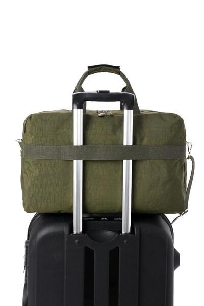 Baginn Seyehat Spor Çantası Kabin Boy Valiz 45*35 Cm Omuz ve Çapraz Askılı Hafif Klinkır Çanta Su İtici