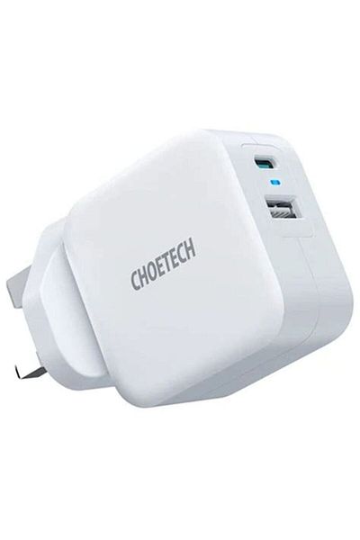 CHOETECH USB Port Wall Charging 12W White