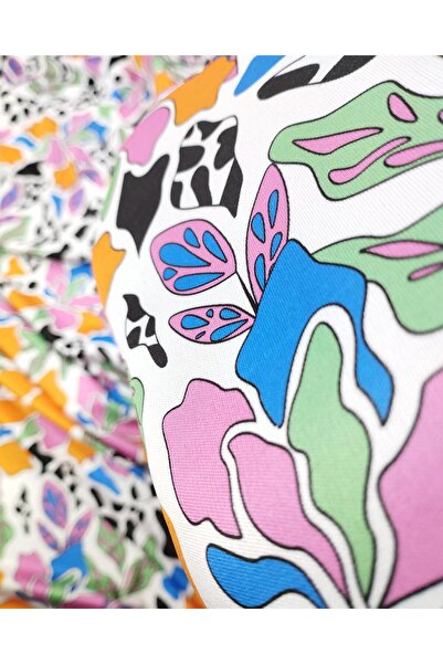 Kumaş Parça 150 моделей в яскравих кольорах з тонкого джерсі