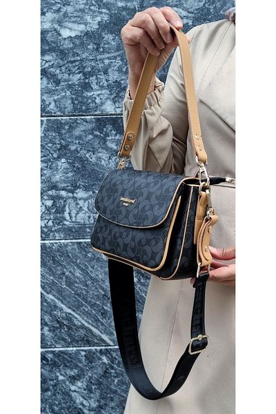 Cacharel Original Cacharel Paris Crossbody Bag Women's Compartment Shoulder and Crossbody Bag