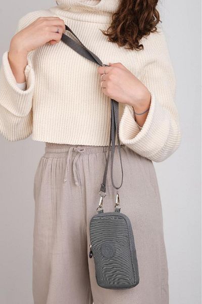 Baginn Klinkir Fabric Mini Curea încrucișată Geantă pentru telefon mobil pentru femei Mini Geantă portofel 20*10 cm Hidrofugă