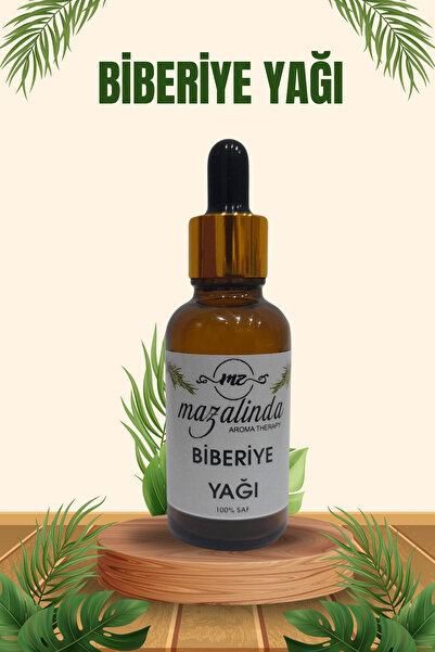 Mazalinda Doğal Biberiye Yağı %100 Saf 30ml