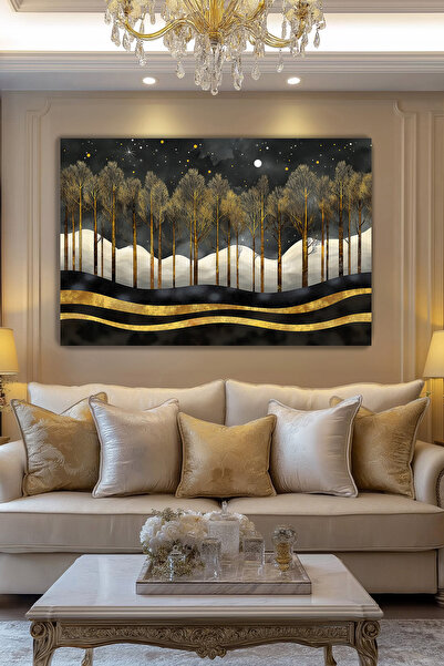 KanvasSepeti Звездна гора Платно за стена Декоративно Модерна всекидневна Зон...