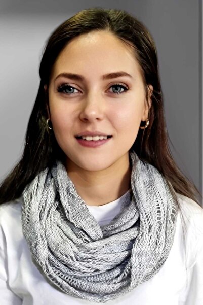 Trenderrs Women's Double Wrap Knitwear Knitted Neck Collar