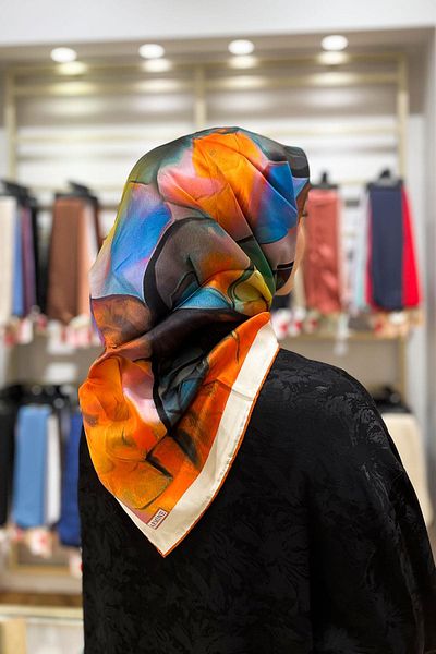 Armine Silk Scarf 2023/2024 Autumn Winter - 9014d-84 - Sura