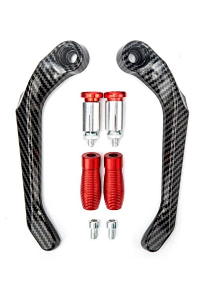 Genel Markalar ELCİK MANET KORUMA - CNC İŞLEME - KARBON KOL- UNIVERSAL ÜRÜN - KIRMIZI