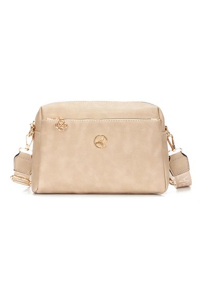 Adelina Bags Geantă de umăr zilnică din piele moale pentru femei, două piese