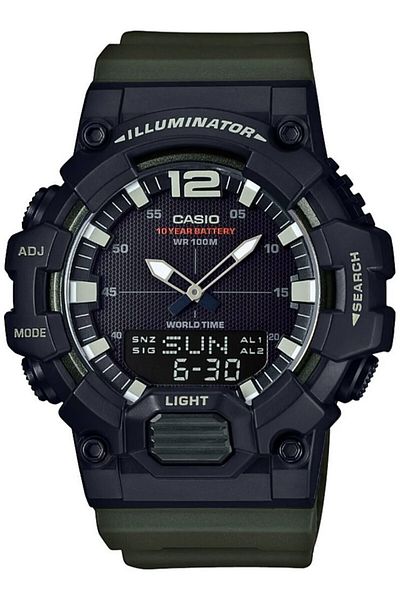 Casio Black Khaki Color Men's Wristwatch
