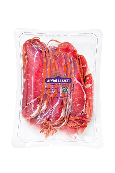 AFYON LEZZETİ GÜVEN VE AFİYETLE Afyon Lezzeti Geleneksel Çemenli Kasap Pastırma 250 Gr