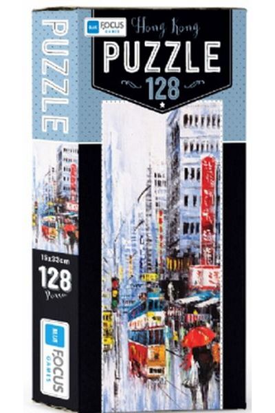 Blue Focus Yayınları Blue Focus Hong Kong - Puzzle 128 Pieces