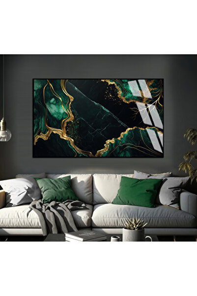 Harika bir ev HARİKABİREV | MODEL ABSTRACT AURIU VERDE SMARALD | TABLĂ DE STI...