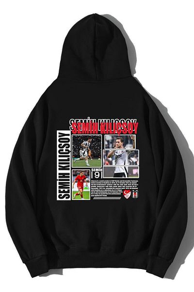New Shine Unisex Oversize Semih Kılıçsoy Hoodie