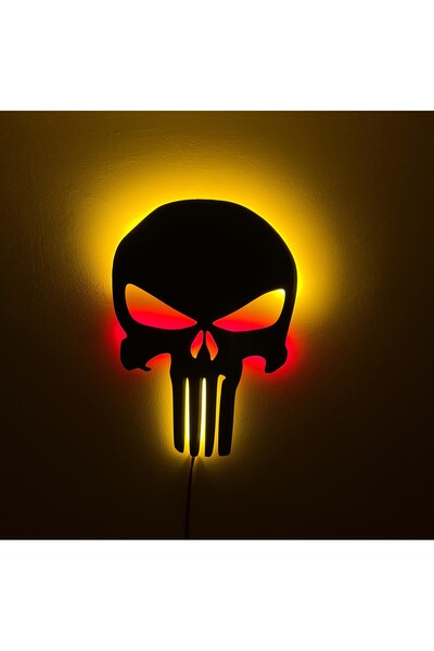 MODAT Punisher Ledli Tablo Duvar Dekorasyonu