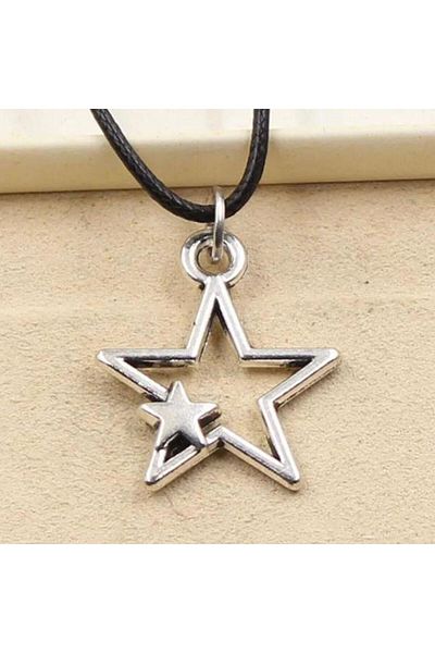 hbtasarim Twin Star Necklace
