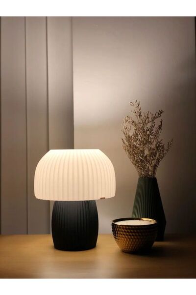Goplast Premium Modern Mushroom Lampshade, Head Lamp, Mushroom Lamp, Table Lamp