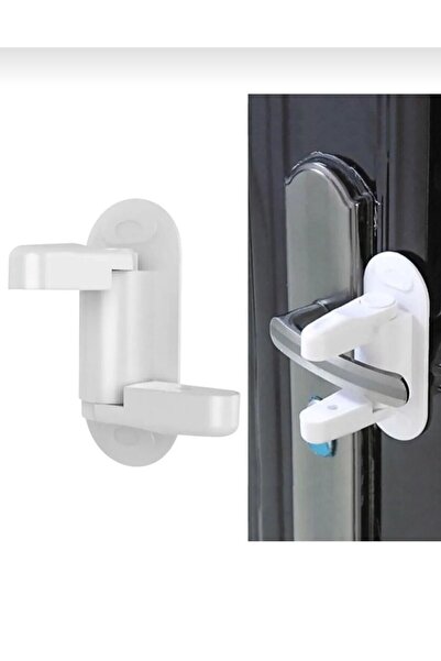 meyre 2 قطعة قفل باب يدوي للأطفال ذاتي اللصق قفل أمان للأطفال متعدد الوظائف