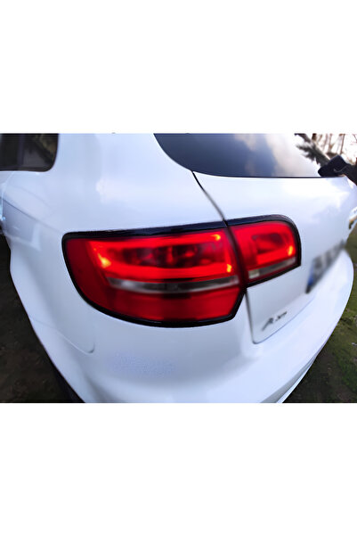 ODAC TUNING Audi A3 Stop Çerçevesi Kaplama Şerit Siyah Çİzgi Torpido, Konsol,...