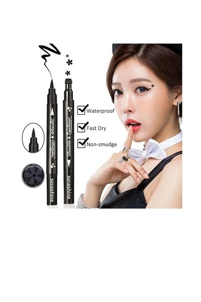 Serashine Double Sided Floral Patterned Pencil Eyeliner