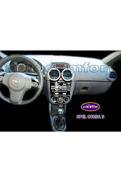 ODAC TUNING Opel Corsa D Full Set Torpido, Konsol, Trim, Göğüs Kaplama Set Pi...