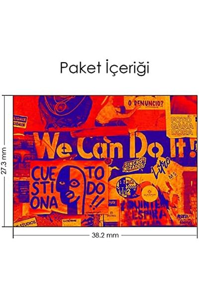 STOREMAX Jvnnshop We Can Do It Notebook Sticker 646268
