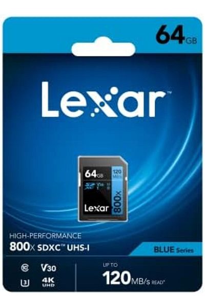 STOREMAX V30 U3 - 45Mb/S and 120Mb/S Swipe Sdxc ™   Anti Uhs-I Professional 800X 64Gb