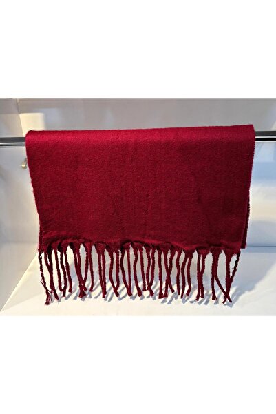 ŞURA ŞAL Χειμερινό σάλι - Κασκόλ ώμου, χρώμα μπορντό