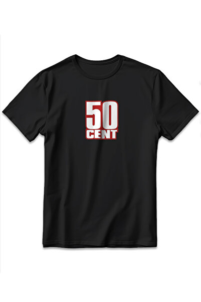 EZG Business 50CENT Μοντέλο με στάμπα - Unisex Oversize Βαμβακερό T-shirt