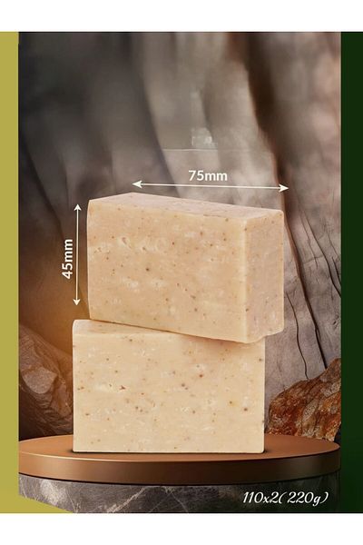 DURUSOY Aki̇ksir Natural Clay Soap 2X110Gr