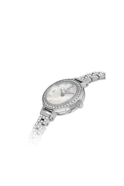 Hislon Ql180S-09Ss Women Wrist Watch
