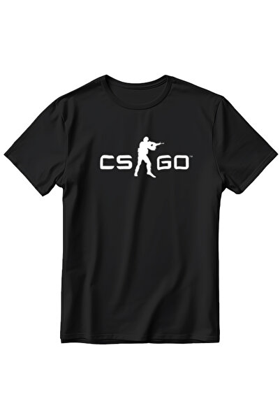 EZG Business CS GO Model cu imprimeu - Unisex supradimensionat Bumbac tricou