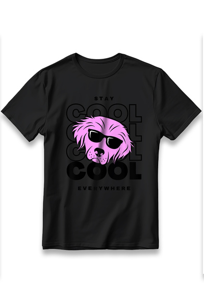 EZG Business Golden Model Printed - Unisex Oversize Βαμβακερό T-shirt