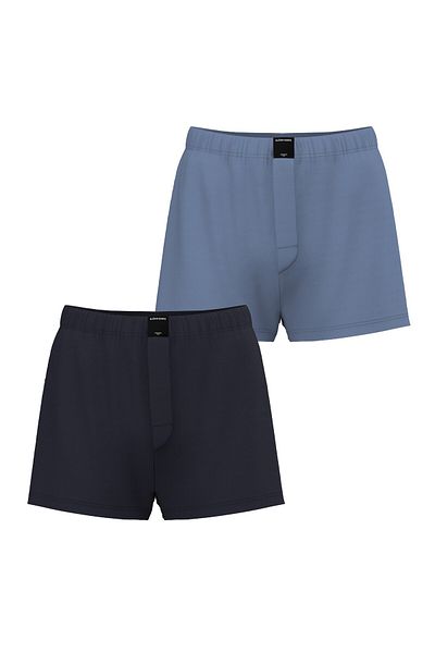 Björn Borg BJÖRN BORG Herren Web-Boxershorts, 2er Pack - Unterhose, Baumwolle, einfarbig