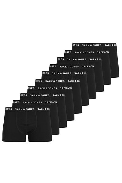 Jack & Jones JACK&JONES Herren Boxer Shorts, 10er Pack - JACHUEY TRUNKS, Baumwoll-Stretch
