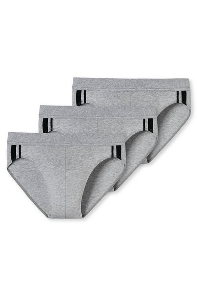 Schiesser Herren Slip 6er Pack - Rio Slip 95/5, Cotton Stretch, Seitenstreifen