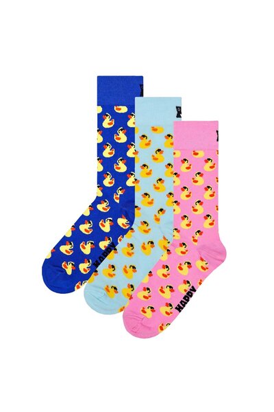 Happy Socks Strümpfe RUBBER DUCK Socken 3er Pack